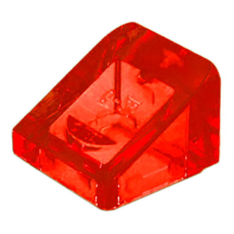 Dakpan 30° 1x1x2/3 Trans Red